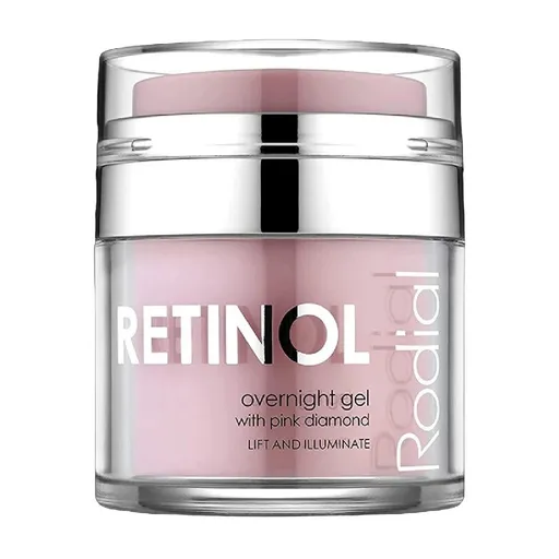 Rodial Pink Diamond Retinol Overnight Gel vyhlazující noční gel 50 ml