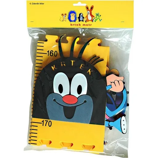 Hm Studio Metr pěnový Krtek žlutý