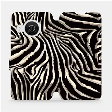 Flip pouzdro na mobil Nokia X20 - VA31P Zebří vzor (5903516741571)