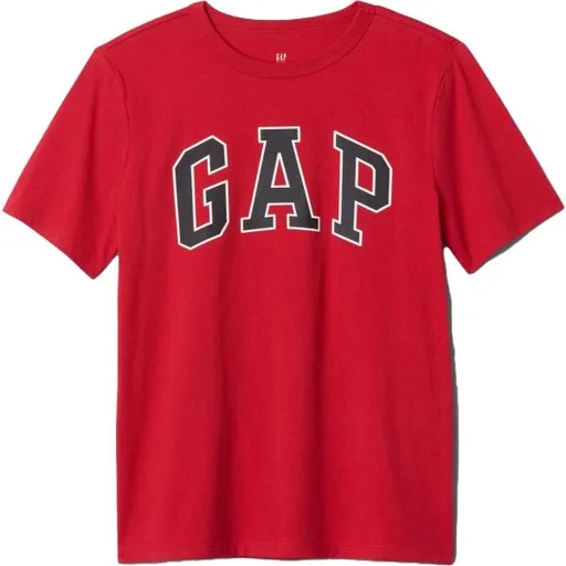 GAP V-BAS LOGO Chlapecké tričko, červená, velikost