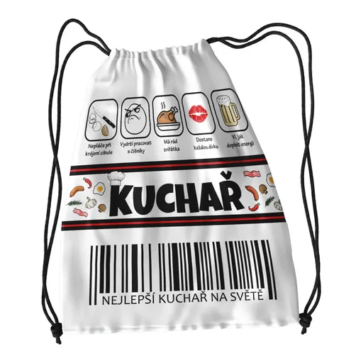 Vak na záda Kuchař 100%