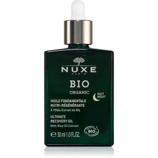 Nuxe Bio Organic Night Oil obnovující olej pro regeneraci a obnovu pleti 30 ml