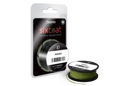 Delphin Šňůra Skin Line Sixcoat grass 25lb,Delphin Šňůra Skin Line Sixcoat grass 25lb