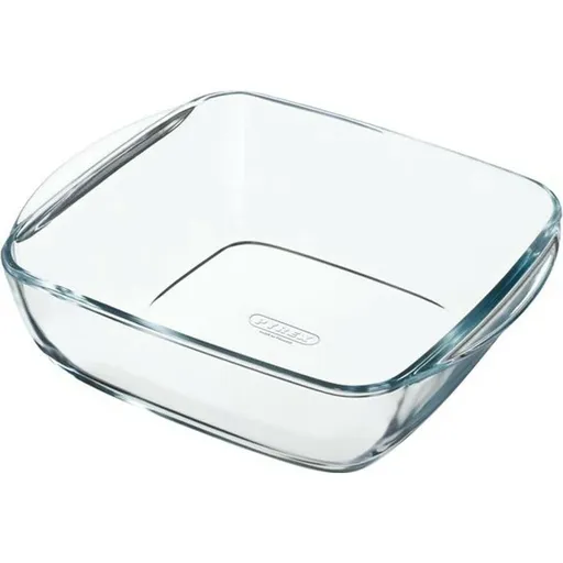 Pyrex Skleněná zapékací mísa čtvercová 2,2 l, 25 x 22 x 7 cm, 2,2 l