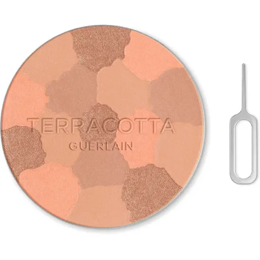 GUERLAIN Terracotta Light bronzující rozjasňující pudr – náhradní náplň odstín 01 Light Warm 10 g