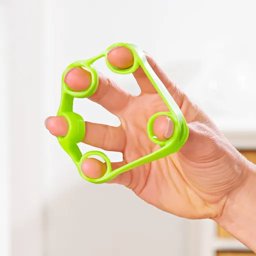 Prstový trenažér, střední odpor