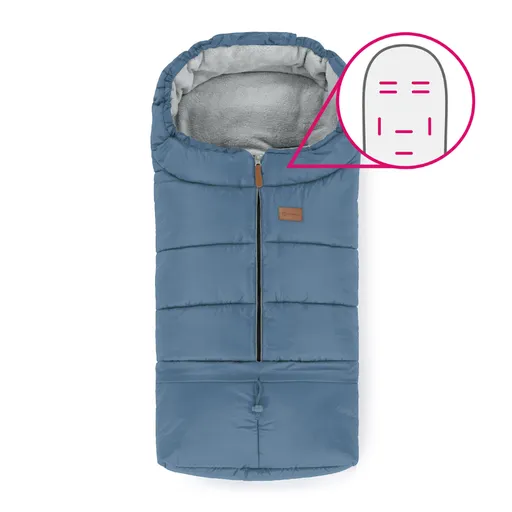 PETITE&MARS Fusak nastavitelný 3v1 Jibot Ocean Blue