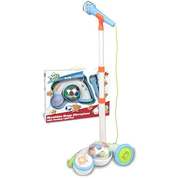 Showtime mikrofon se světelnou koulí 28,5 x 19,5 x 83 cm (047663337562)