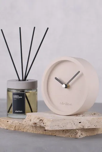 Dekorativní hodiny Saat - Beige