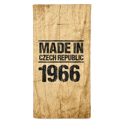 Osuška Made In (rok: 1966, Velikost osušky: 100x170cm)