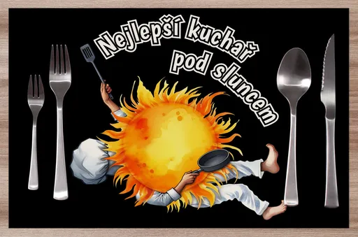 Prostírání Kuchař pod sluncem