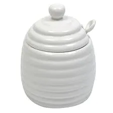 Maxwell & Williams Nádobka na med se lžičkou WHITE BASIC (AA6233)