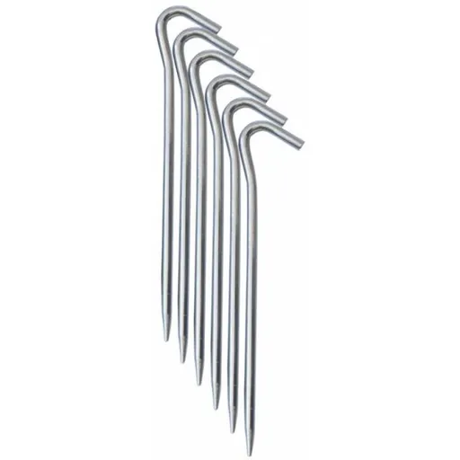 YATE TENT PEGS Stanové kolíky, stříbrná, velikost