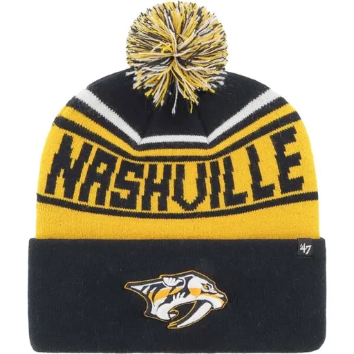 47 NHL NASHVILLE PREDATORS STYLUS CUFF KNIT Zimní čepice, tmavě modrá, velikost UNI