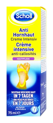 Scholl Krém na změkčení ztvrdlé pokožky chodidel (Softening Cream) 75 ml