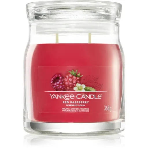 Yankee Candle Red Raspberry vonná svíčka Signature 368 g