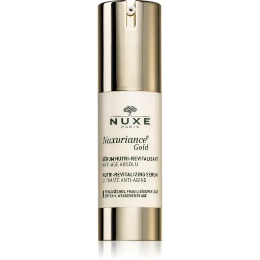 Nuxe Nuxuriance Gold revitalizační pleťové sérum s vyživujícím účinkem 30 ml