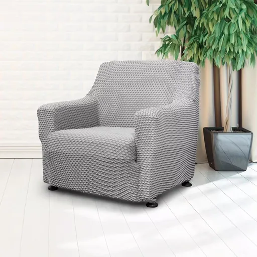 Potah na křeslo Malaga, šedý