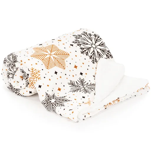 4Home Beránková deka Snowflake Glamour, 150 x 200 cm