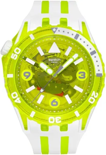 Swatch Scubaqua Egg Yolk SSCU09J100