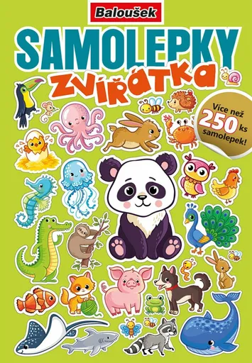 Samolepkový sešit Zvířátka