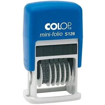 COLOP S 126 Mini-Folio, číslovací (104933)