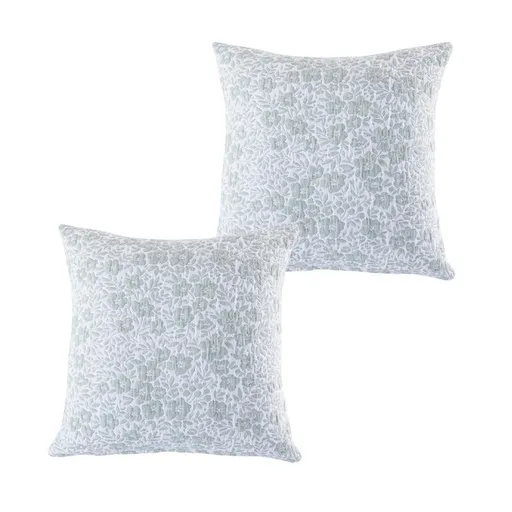 Sada 2 ks povlaků na polštářky DITA zelená 40 x 40 cm