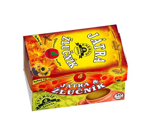 Milota Játra a žlučník porcovaný čaj 20x1,5 g