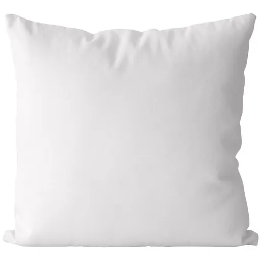Polštář Bílý (Velikost: 55 x 55 cm)