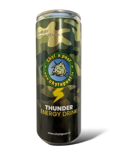 Chyť a pusť Energetický drink Thunder 250ml,Chyť a pusť Energetický drink Thunder 250ml