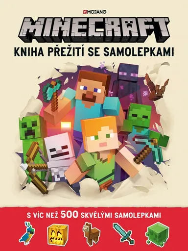Minecraft - Kniha přežití se samolepkami - kolektiv autorů
