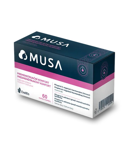 MUSA Premenstruační komfort 60 kapslí