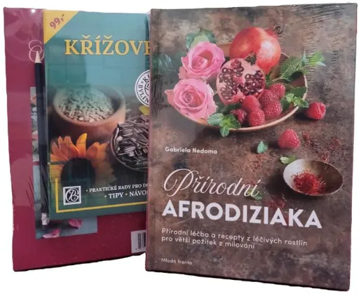 Balíček Přírodní afrodiziaka + křížovky s tužkou - Gabriela Nedoma