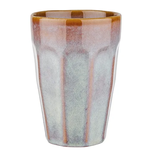 BERGAMO Hrnek Latte macchiato 330 ml - šedohnědá