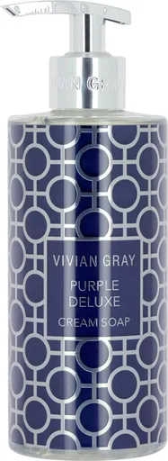 Vivian Gray Krémové tekuté mýdlo Purple Deluxe (Cream Soap) 400 ml