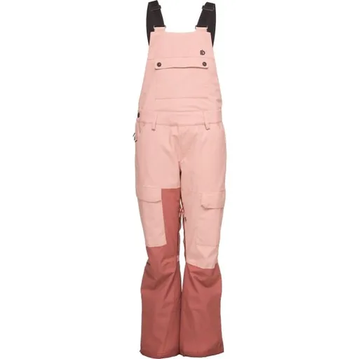 FUNDANGO SAKURA Dámské lyžařské/snowboardové kalhoty, lososová, velikost