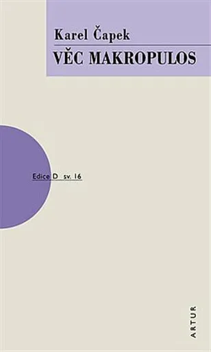 Věc Makropulos - Karel Čapek