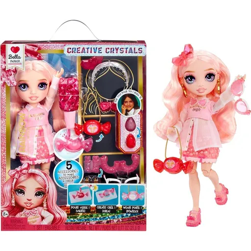 Rainbow High Creative Crystals panenka - Bella Parker