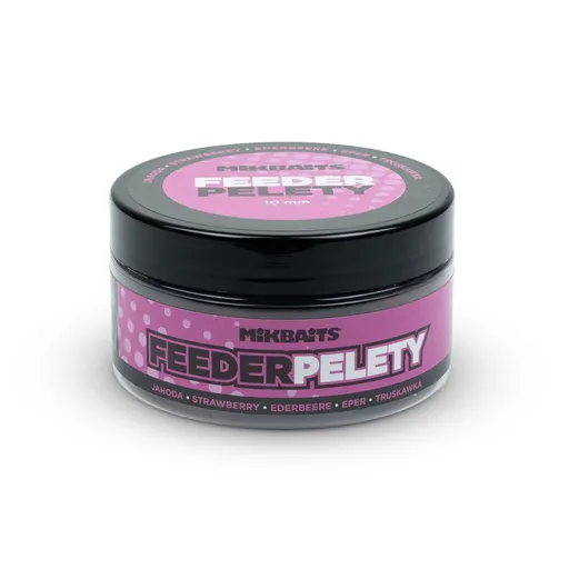 Mikbaits Feeder pelety 100ml - Jahoda,Mikbaits Feeder pelety 100ml - Jahoda