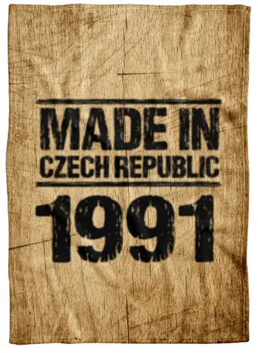 Deka Made In (rok: 1991, Podšití beránkem: NE)