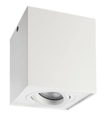 Light Impressions Kapego stropní přisazené svítidlo Dato 220-240V AC/50-60Hz GU10 1x max. 50,00 W 96 mm bílá 348025