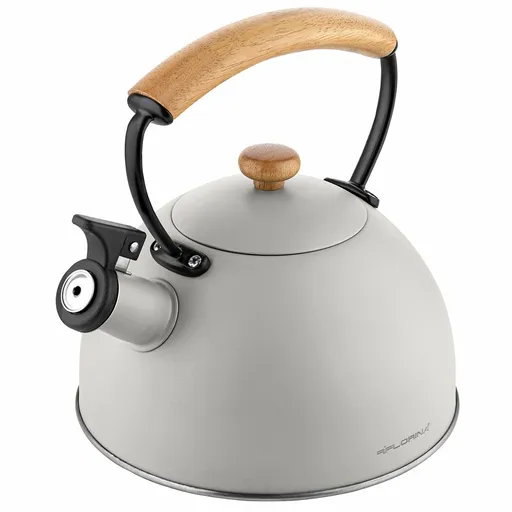 Florina Nerezový čajník Natura Line 2,3 l, šedá