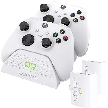 VENOM VS2871 Xbox Series S/X & One White Twin  Docking Station + 2 baterie (VS2871)