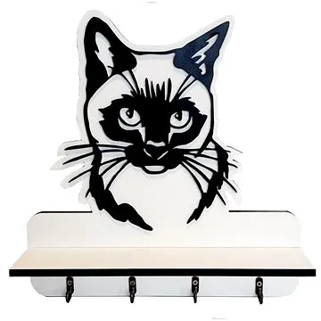 Falixen - Věšák na klíče "Kočička"  (1487)