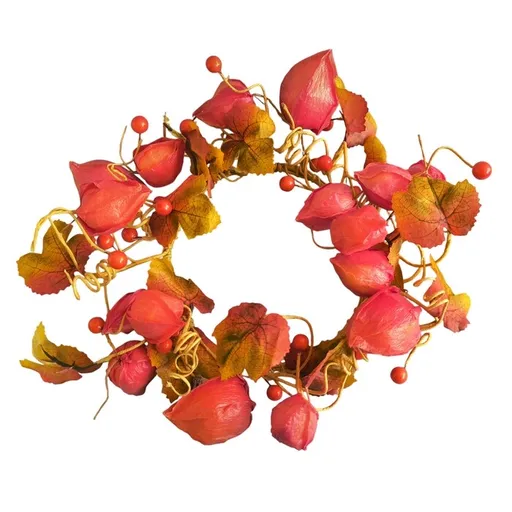 Podzimní věnec physalis, 27 cm