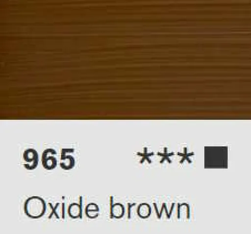 Akryl Lascaux Studio 85ml – 965 Oxide brown light