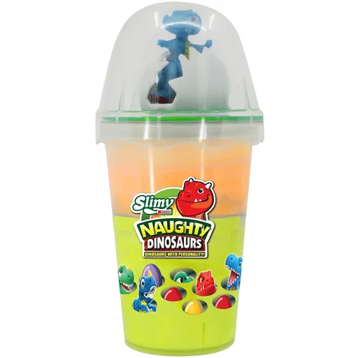 Epee Slimy s dinosaurem zeleno - oranžový sliz