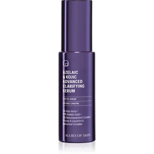 Allies of Skin Azelaic & Kojic Advanced Clarifying Serum hloubkově obnovující sérum na obličej 30 ml