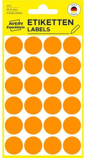 Avery Zweckform 3173 Kulaté značkovací etikety (3173)