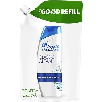 HEAD&SHOULDERS Classic Clean Šampon Proti lupům Náhradní náplň 480 ml (8001841990019)